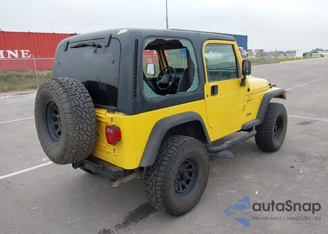 2001 Jeep Wrangler Sport z USA, uszkodzony, nr VIN 1J4FA49S91P357831